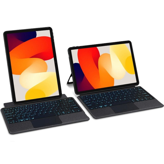 Case + keyboard Xiaomi Redmi Pad SE 11", Keyboard Touchpad, black
