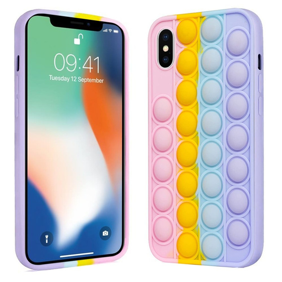 Push Bubble Pop It case for iPhone XR