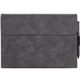 Case for Microsoft Surface Go 3/Go 2/Go, Wallet Pen Slot, grey