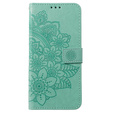 Flip case for Realme 11 Pro 5G / Pro+ 5G, Mandala Flower, green