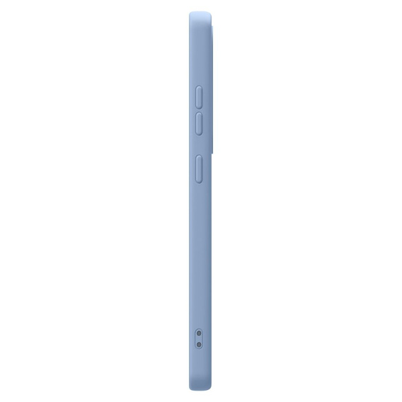 Spigen Case for Samsung Galaxy S25 Ultra, Silicone Fit Mag, blue + Tempered Glass