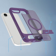 Case for iPhone 16E, Kickstand Matt Case, for MagSafe, purple