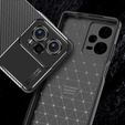 Case for Xiaomi POCO X5 5G, Carbon Gel, black