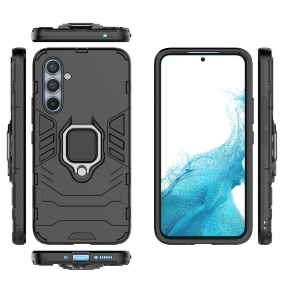 Case for Samsung Galaxy A54 5G, Kickstand Ring, black