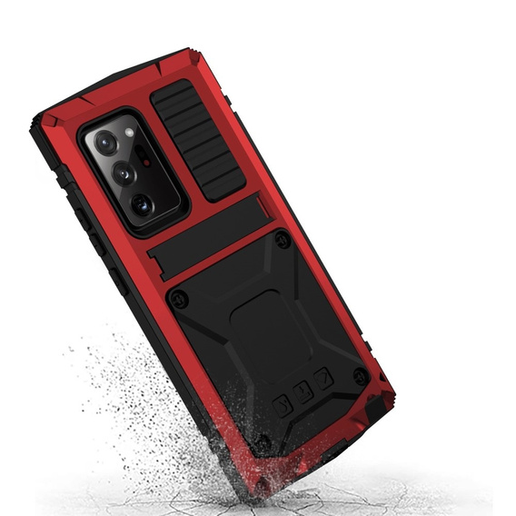 Case for Samsung Galaxy Note 20 Ultra, R-JUST, armoured, red