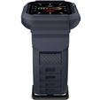 Spigen strap with case for Apple Watch 4/5/6/7/8/9/SE 44/45mm, Rugged Armor Pro, charcoal grey