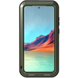 Love Mei Case for Samsung Galaxy S22 Ultra, armored without glass, green