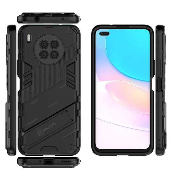 Case for Huawei Nova 8i /Honor 50 Lite, Military kickstand, blue