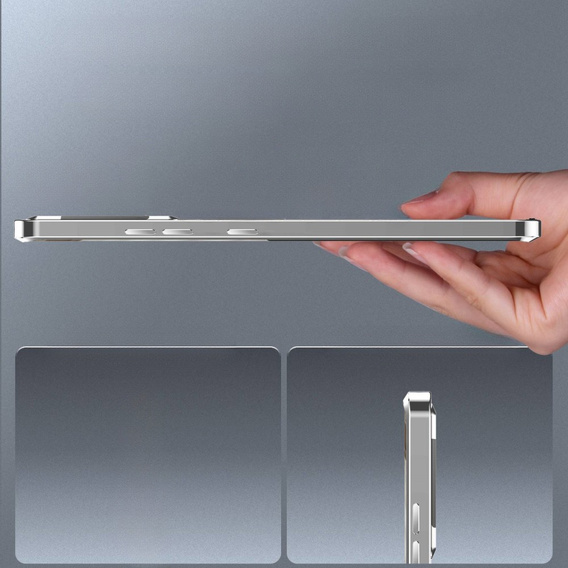 Camera Protection Case for Samsung Galaxy S20 FE, CamShield MagSafe, transparent / silver