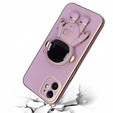 Case for iPhone 12, Astronaut, purple