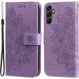 Flip case for Samsung Galaxy A14 4G/5G, Mandala Flower, purple