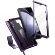 Armored case for Samsung Galaxy Z Fold 5 5G, Dexnor Full Body S-Pen Slot, purple