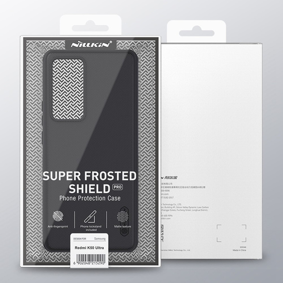 NILLKIN Case for Xiaomi 12T, Super Frosted Shield Case, red
