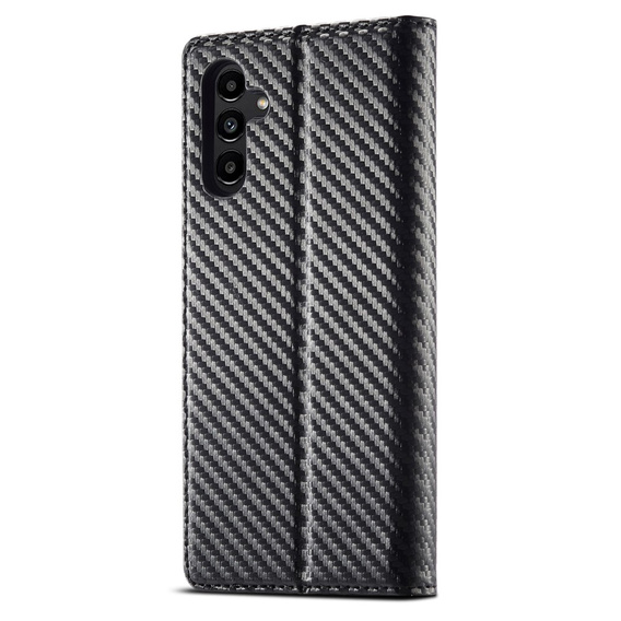 Flap case for Samsung Galaxy S25, Carbon LC.IMEEKE, black