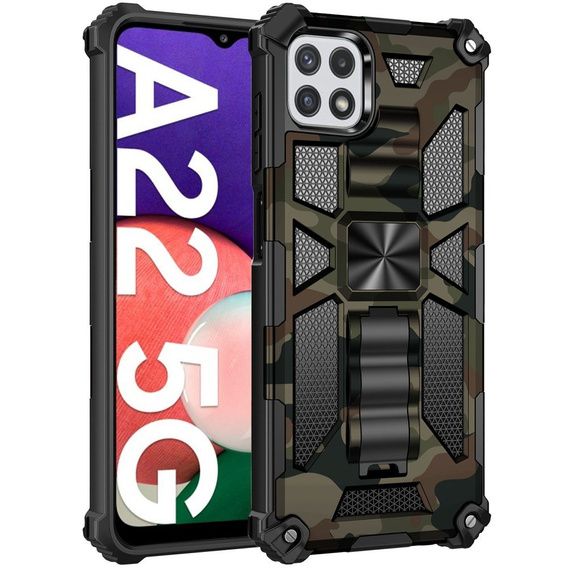 Case for Samsung Galaxy A22 5G, Armor Kickstand, green