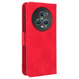 Flip case for Honor Magic 5 Pro 5G, Card Slot, red