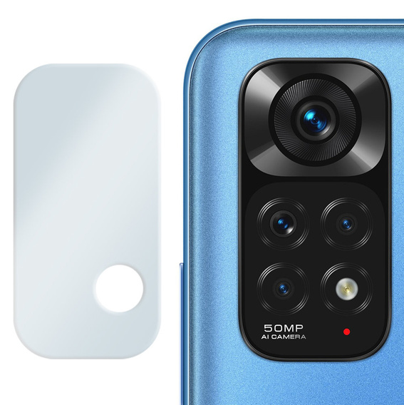 Tempered Camera Glass for Xiaomi Redmi Note 11, blue