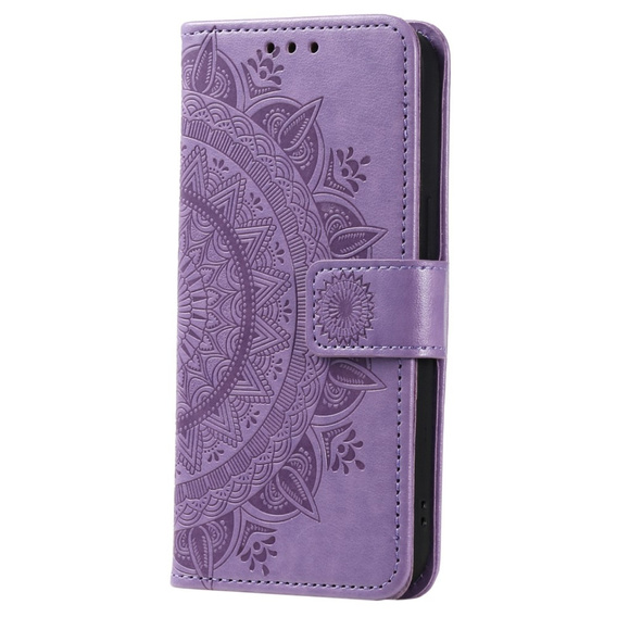 Flip case for Samsung Galaxy A14 4G/5G, Mandala, purple