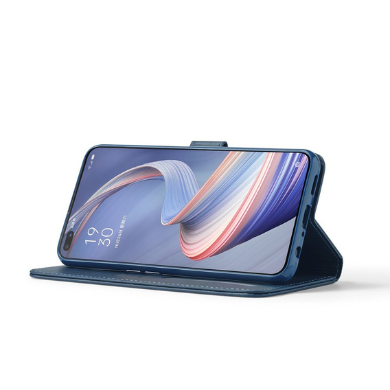 Flip case for Oppo Reno 4 Z 5G, LC.IMEEKE, blue