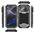 R-JUST armoured case with screen protector and stand for iPhone 17 Pro Max