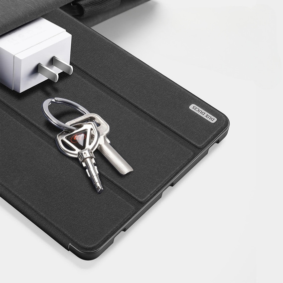 Case for Samsung Galaxy Tab S9+ 12.4", Dux Ducis Domo, black