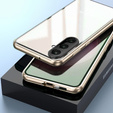 Case for Samsung Galaxy A26, Magnetic Dual Glass, gold