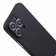 Case for iPhone 15 Pro Max, Aramid Fiber Cover, black