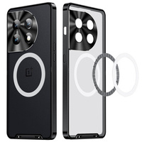 Camera Protection Case for OnePlus 12 5G, CamShield MagSafe, transparent / black