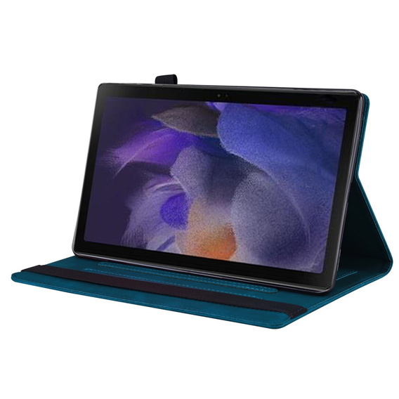 Case for Samsung Galaxy Tab A9, Classic, with space for stylus, blue