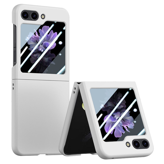Case for Samsung Galaxy Z Flip7 FE / Z Flip6, PC Case, white