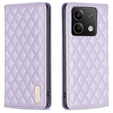 Flip case for Xiaomi Redmi Note 13 5G, Wallet, BINFEN COLOR, purple