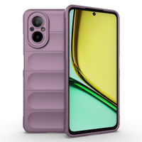 Case for Realme C67, Gaming Shockproof, purple