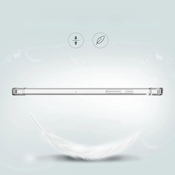 Case for Samsung Galaxy Tab A9, Silicone, transparent