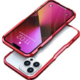 Case LUPHIE for iPhone 13 Pro, Armor Bumper, red