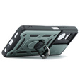 Case for Oppo A38 4G / Oppo A18 4G, CamShield Slide, green