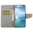 Flip case for Xiaomi Redmi 13C / Poco C65, Wallet, Stars, black
