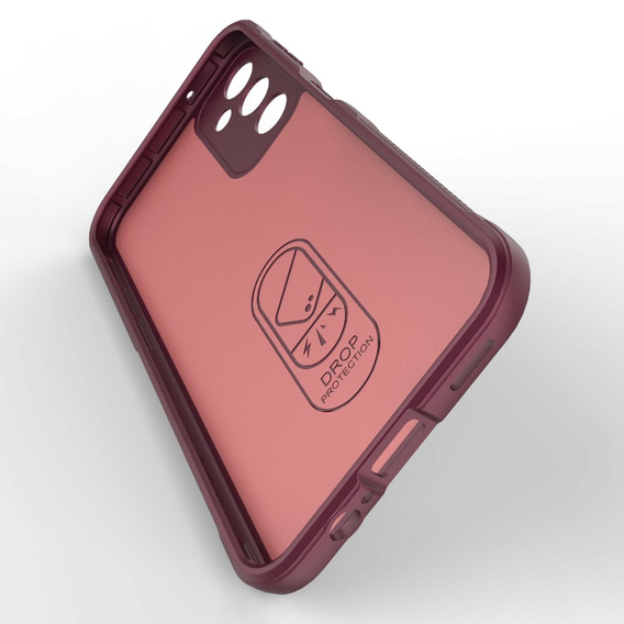 Case for Samsung Galaxy A14 4G/5G, Gaming Shockproof, maroon