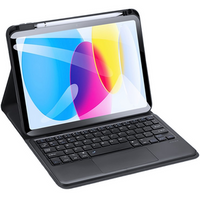 Case + keyboard iPad 10.9 2022 10 Gen, Dux Ducis Magnetic Keyboard, black
