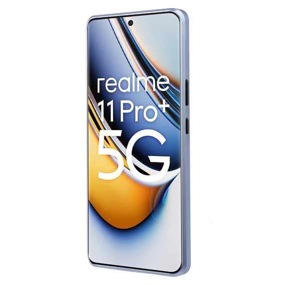 Case for Realme 11 Pro 5G / Pro+ 5G, Magnetic Dual Glass, blue