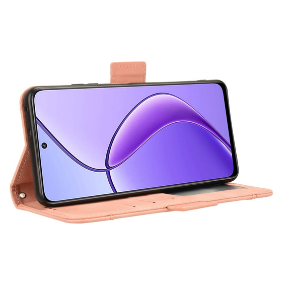 Flip case for Realme 12, Card Slot, pink
