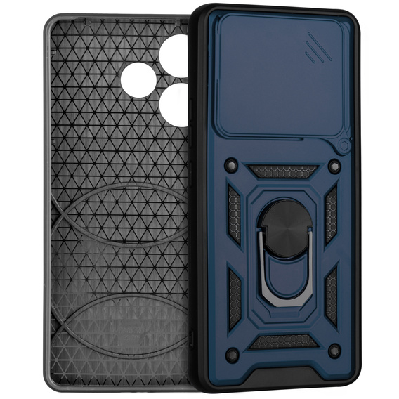 Case for Oppo A5 Pro 5G, CamShield Slide, blue