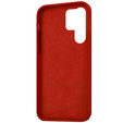 Case for Samsung Galaxy S22 Ultra 5G, Silicone Lite, red