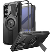 Armored case for Samsung Galaxy S24 FE, Dexnor Full Body (Two Frames), black