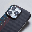 Case for iPhone 16 Pro, Aramid Fiber MagSafe, black 