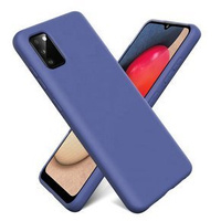 Case for Samsung Galaxy A02s, Silicone Lite, dark blue