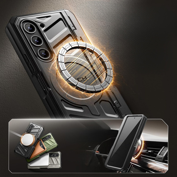 Case for Samsung Galaxy Z Fold 5, Tongate Compatible with MagSafe, black