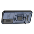 Case for Samsung Galaxy S24, KickStand Camera Lens, blue