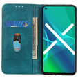 Flip case for Oppo Reno8 T, Split Leather, turquoise