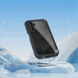 IP68 Waterproof Case for Samsung Galaxy A15 5G, Redpepper, black