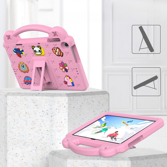 Children's case for Lenovo Tab M10 10.1 Gen 3 TB-328FU/TB-328XU, Cute Patterns, with stand, pink